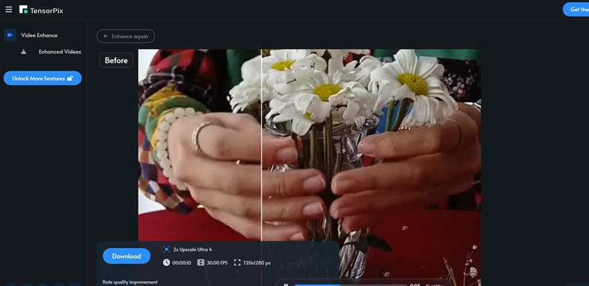 Ai Video Upscaler Tensorpix