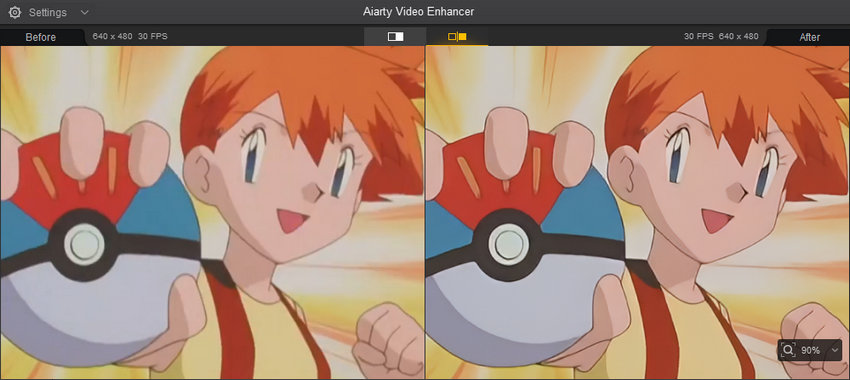 Aiarty Video Enhancer deblur movie