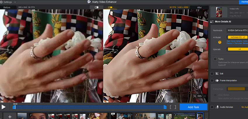 Aiarty Video Enhancer - Upscale and Make Video Clear