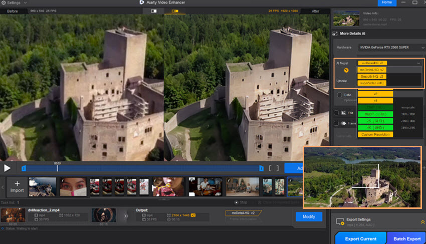 Aiarty Video Enhancer Upscale Video