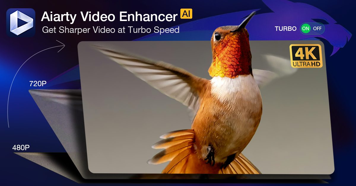 Get sharper video at turbo speed