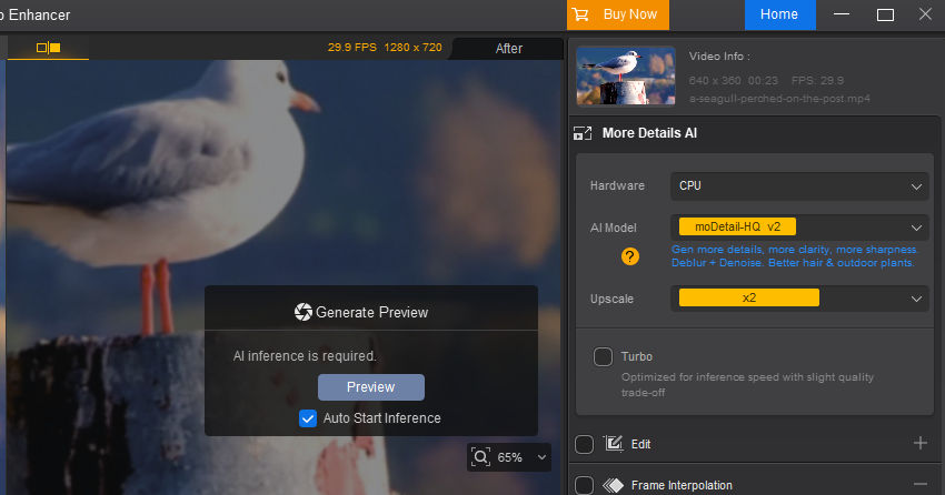 Generate preview