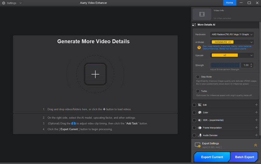 best AI video sharpener 