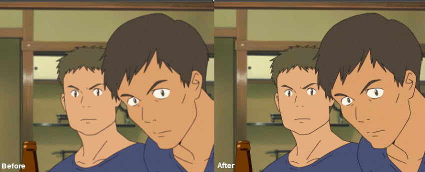 anime4k upscale anime quality