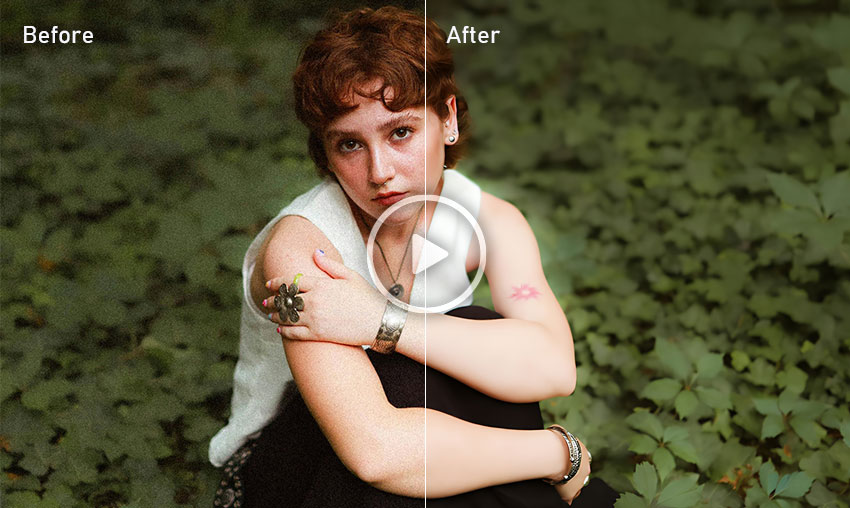 Denoising Grainy Videos<