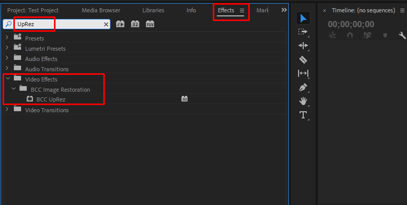 Convert SD to HD with BCC UpRez