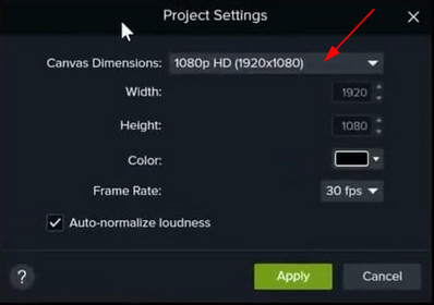 Keep Canvas Size Consistent