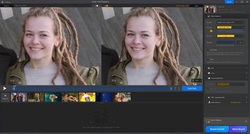 Canva video upscaler alternative