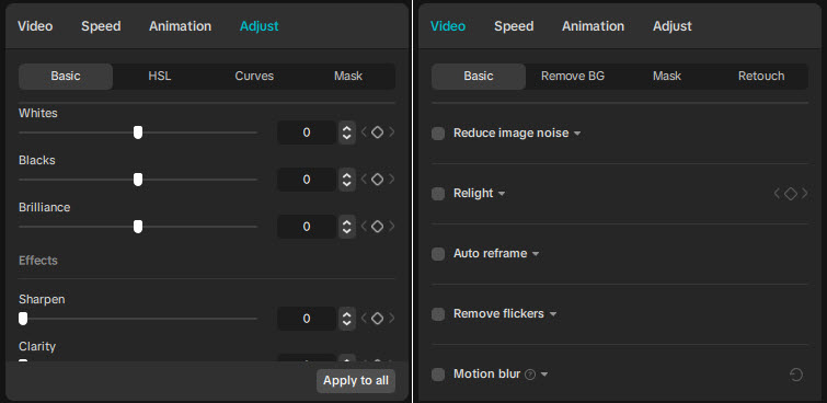 how to enhance video in Capcut video upscaler
