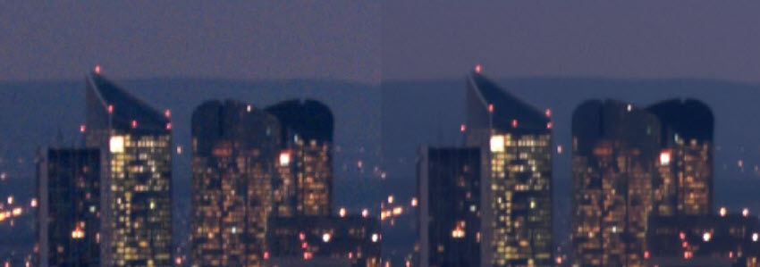 Noise Reduction Comparison in DaVinci Resolve