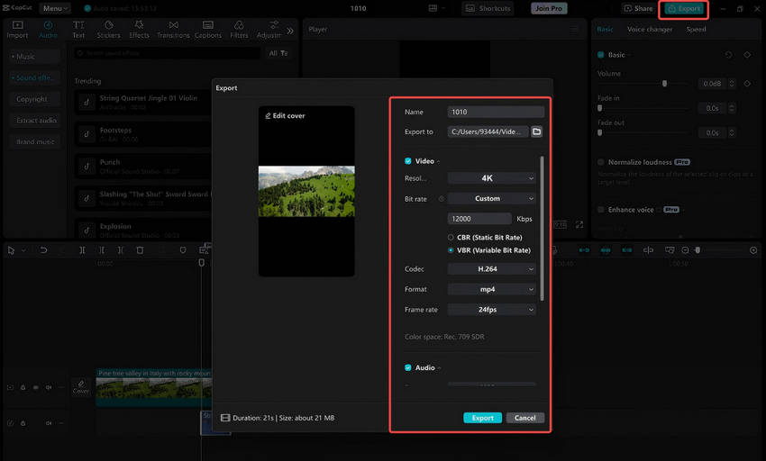 Optimize Export Settings for Maximum Quality