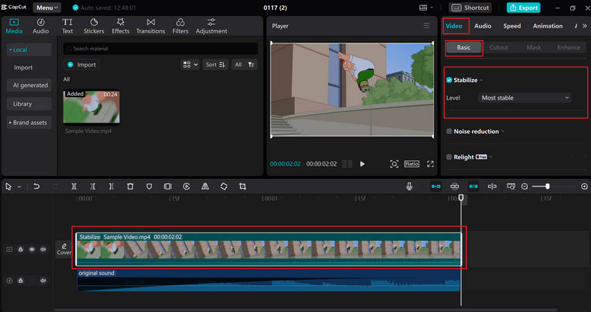 Stabilize Shaky Footage Without Losing Detail