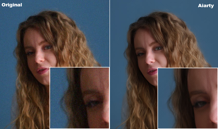 how to reduce grain in video