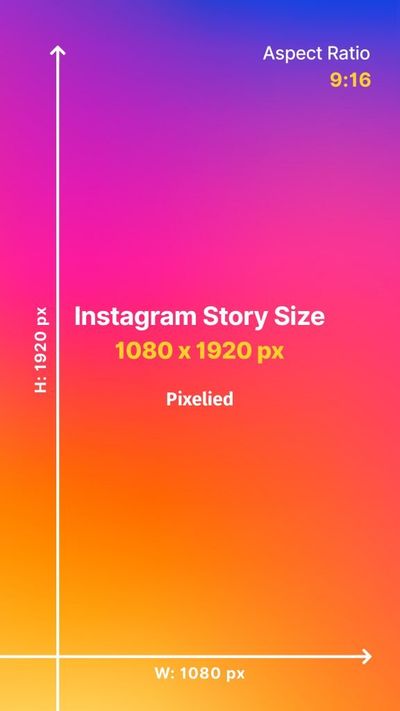 Instagram Story aspect ratio
