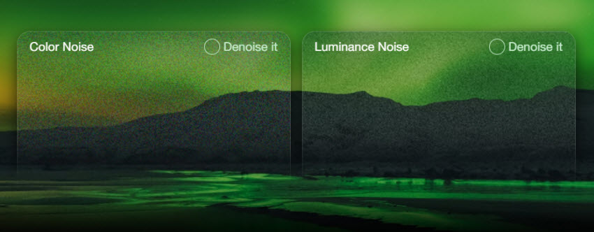 video grain and noise types