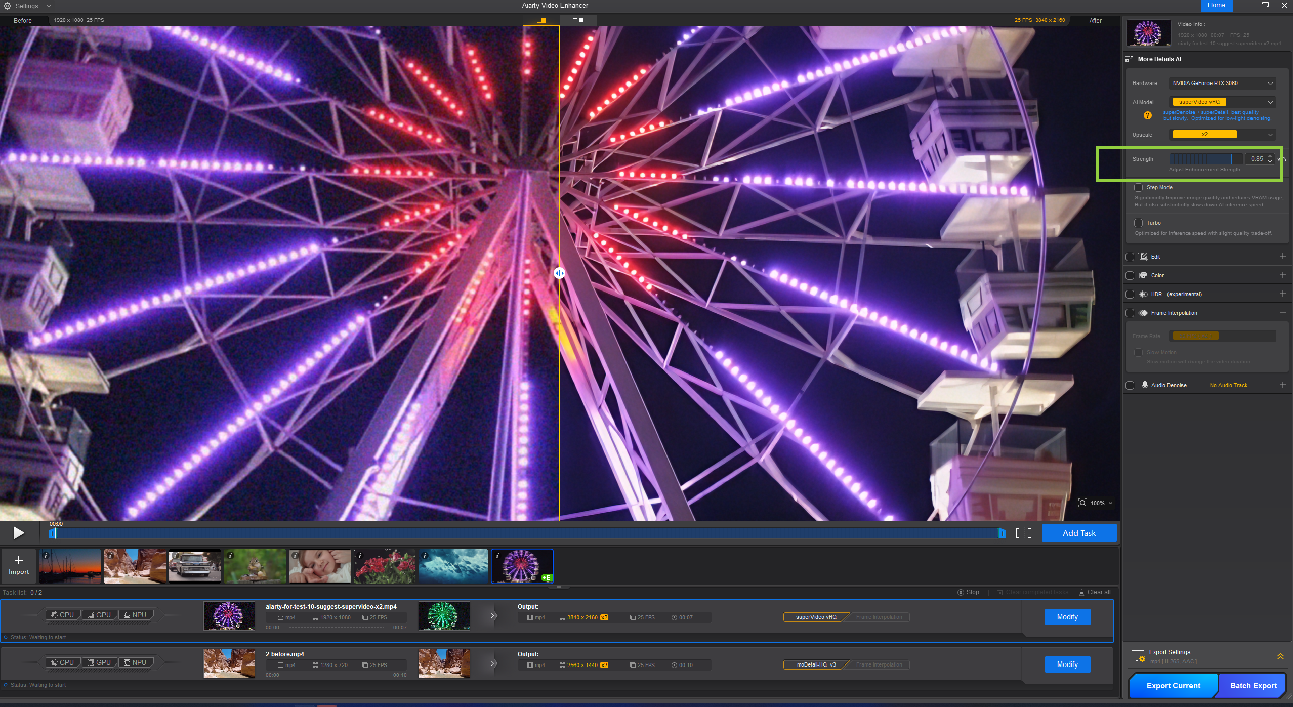 best enhancer for YouTube videos