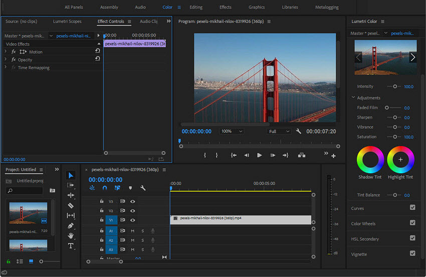 how to make video better quality premiere pro