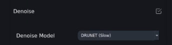 Enable Denoise in REAL Video Enhancer