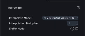 Enable Interpolate in REAL Video Enhancer