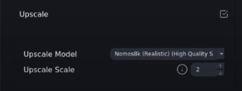Enable Upscale in REAL Video Enhancer