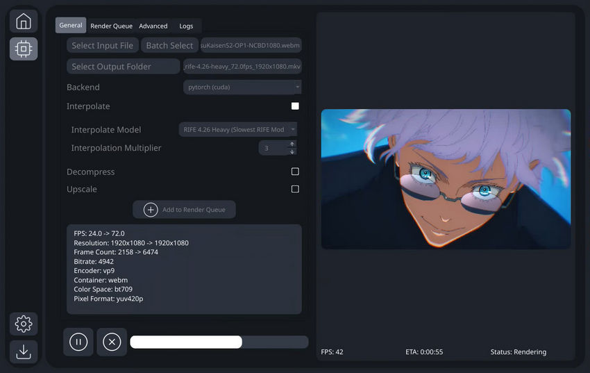 Best free open source AI video upscaler and enhancer - Real Video Enhancer