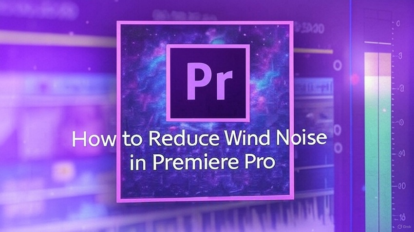 how to reduce wind noise in Premiere Pro