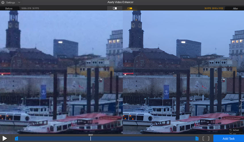 Test - Denoise Video with Aiarty Video Enhancer