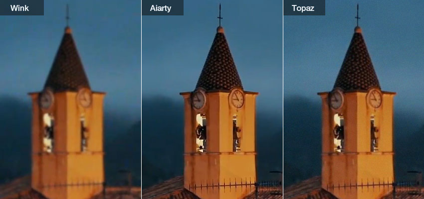 Wink vs Aiarty Video Enhancer