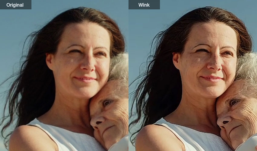 Wink video enhancer enhanced video