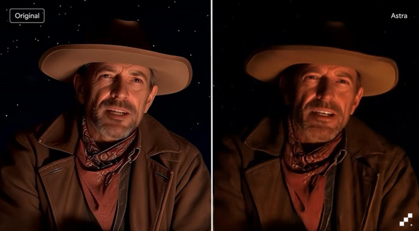 Topaz Astra upscale video test