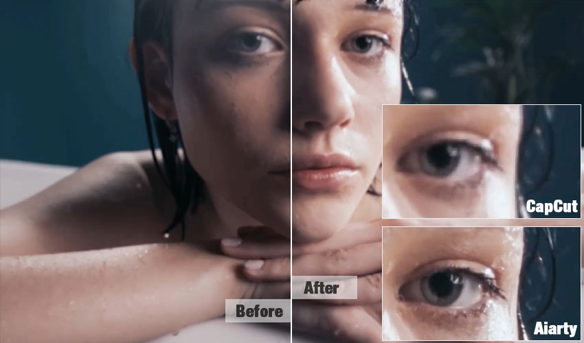 How to unblur video in Capcut