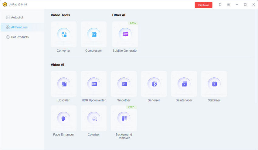 UniFab Video Enhancer AI