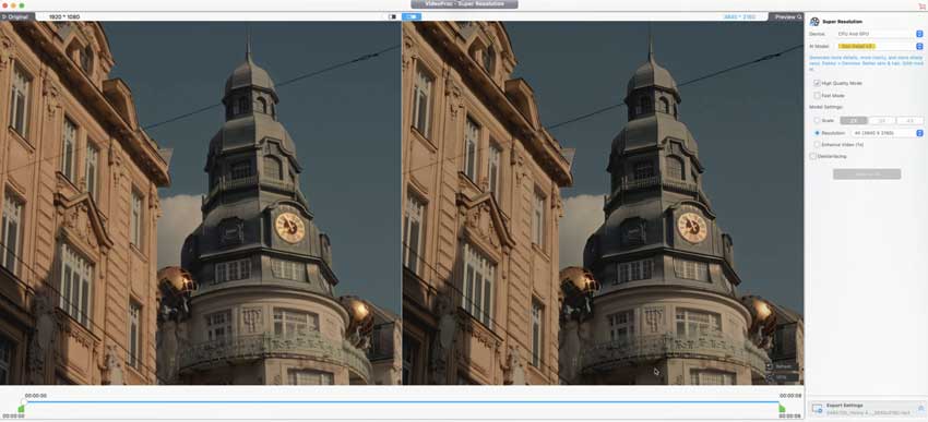 Best Video Enhancer for Mac - VideoProc Converter AI