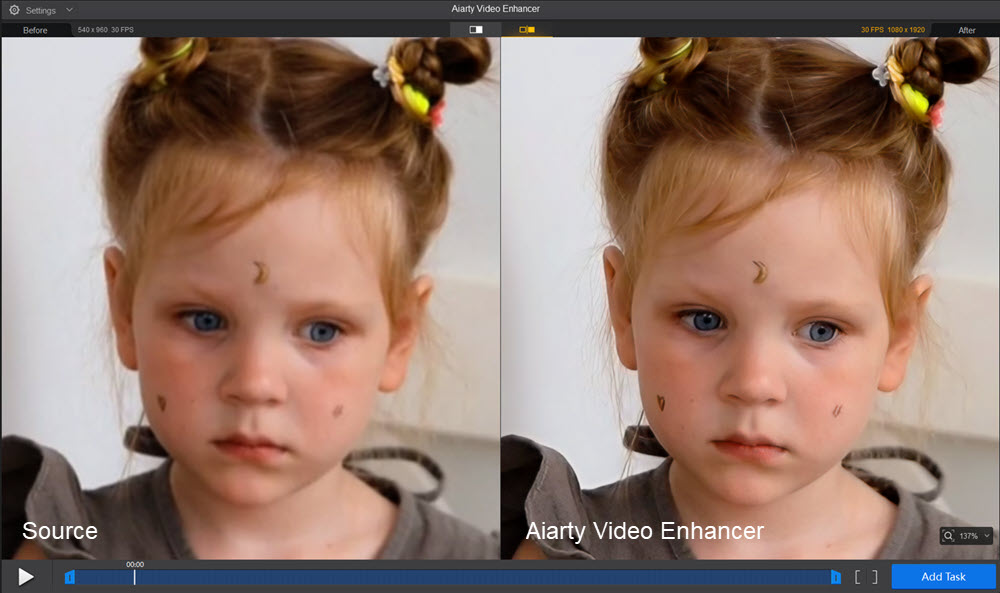 Video Upscaler Test Aiarty Video Enhancer Results