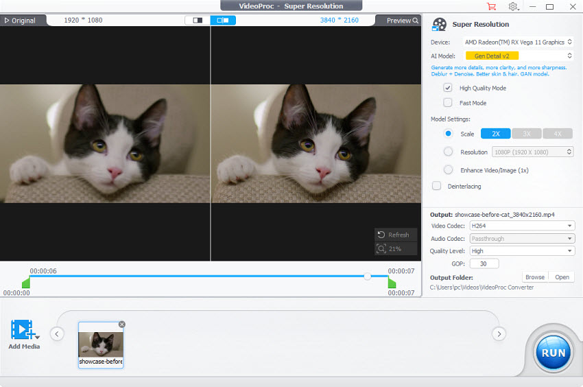 how to remove video pixilation