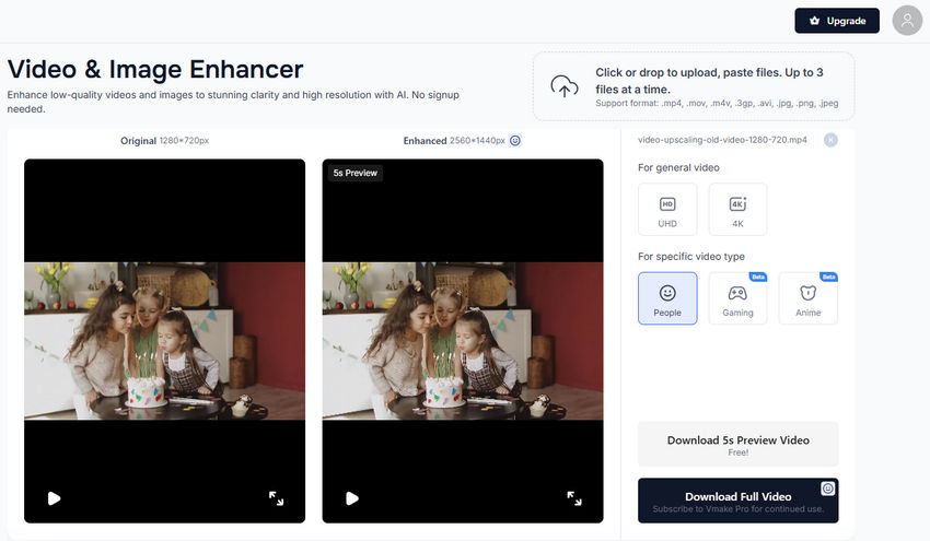Vmake Video Enhancer
