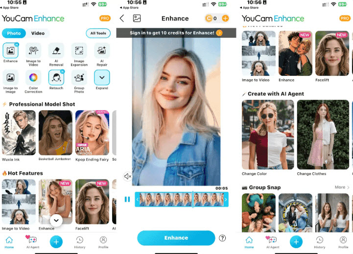 Best app that improves video quality on iPhone Android