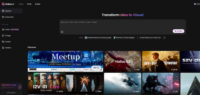 AI video generator
