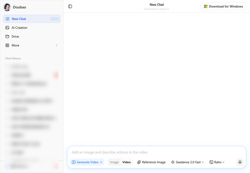 Access Seedance 2.0 for free via Doubao