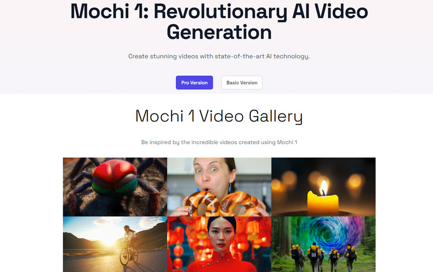 Mochi1 AI uncensored video generator