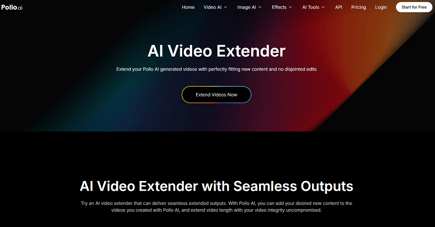Pollo AI Video Extender