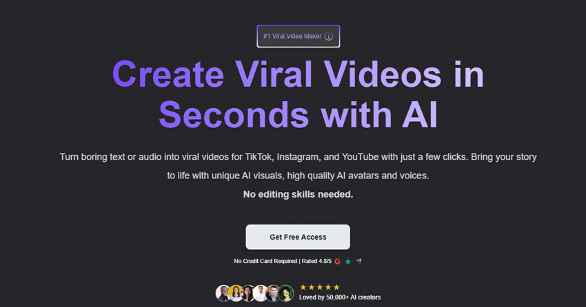AI reel maker