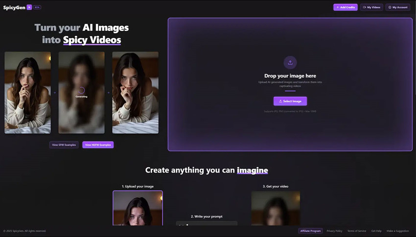 Uncensored NSFW AI Video generator