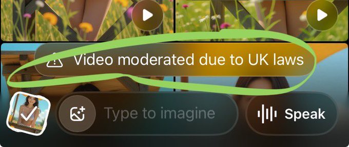 Vidéo modérée en raison des lois britanniques