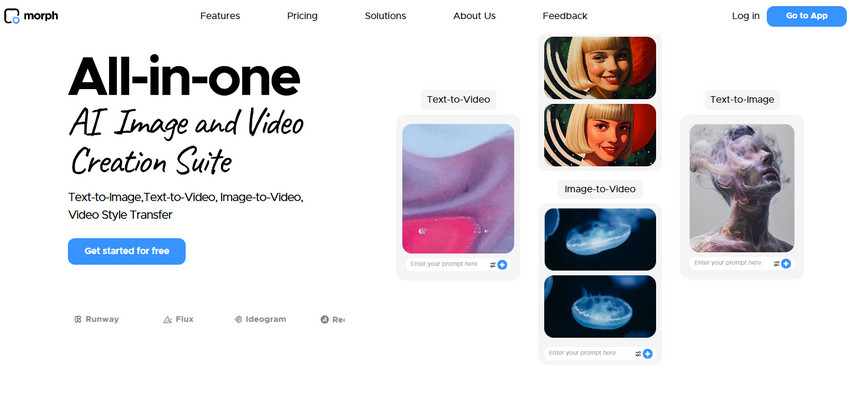 Morph Studio – Free AI Video Cartoonizer
