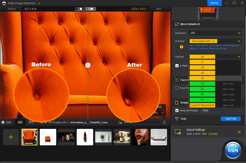 Aiarty Image Enhancer Upscale Amazon Image