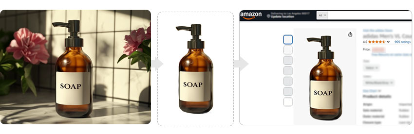 white background product photo