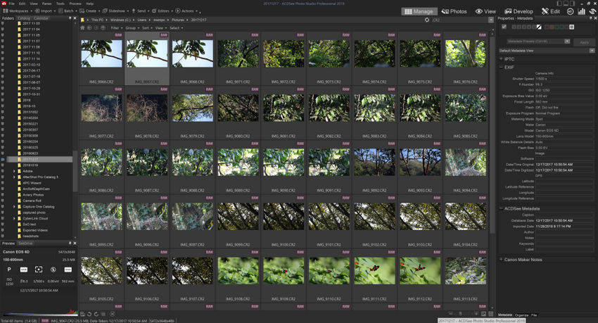 Best photo organizing software - ACDSee Photo Studio