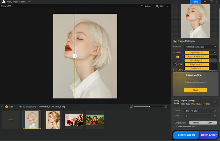 Add Shape Layer Photo to Aiarty