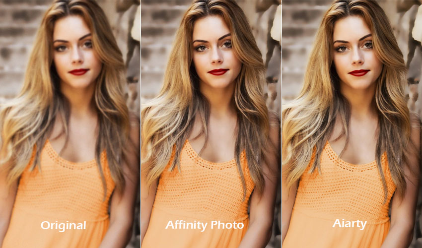 Affinity Photo AI Upsacling Result